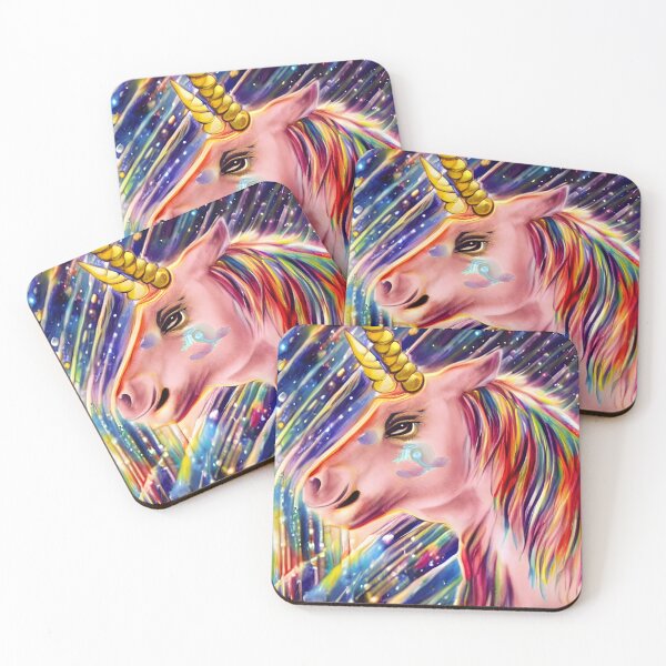 Item preview, A psychedelic unicorn in outer space . designed and sold by deville13.
