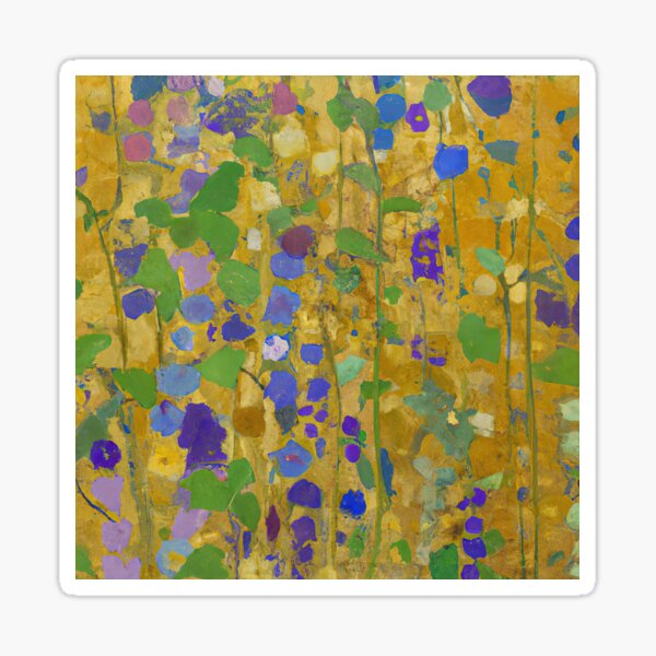 Aperçu de l'œuvre Jardin Bauerngarten Gustav Klimt créée et vendue par maniacfitness.