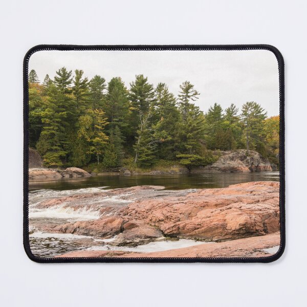 Item preview, Mississagi River Ecotherapy - Glorious Pink Granite Riverbed designed and sold by Georgia Mizuleva.
