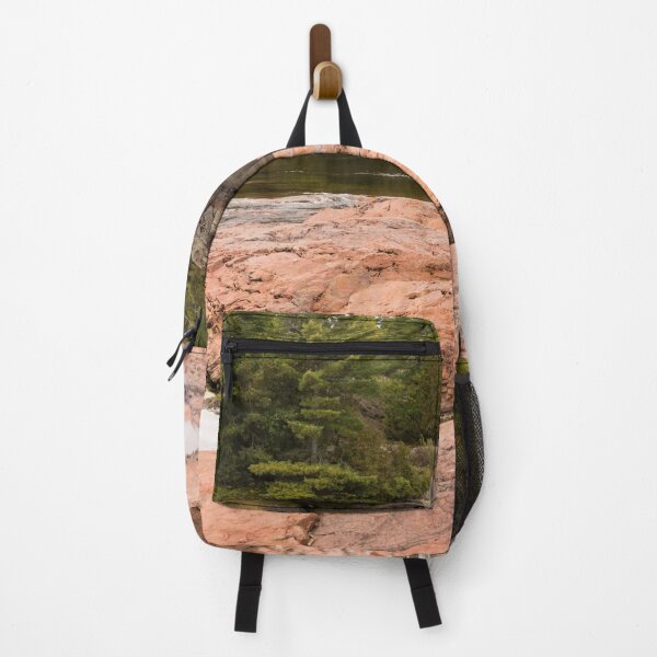 Item preview, Mississagi River Ecotherapy - Glorious Pink Granite Riverbed designed and sold by Georgia Mizuleva.