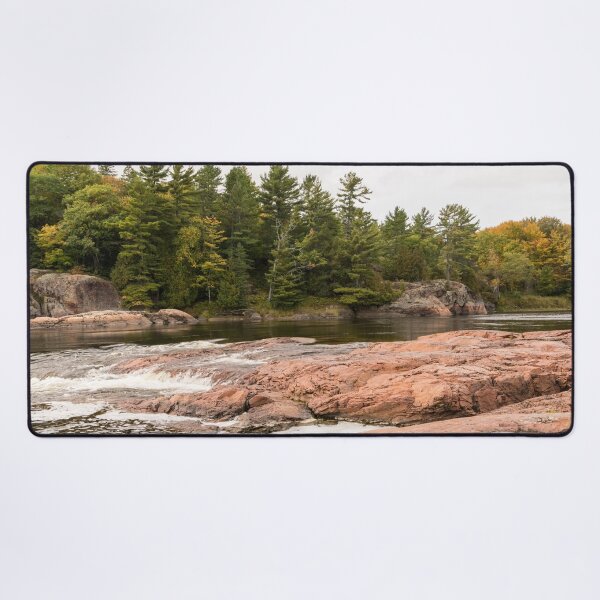 Item preview, Mississagi River Ecotherapy - Glorious Pink Granite Riverbed designed and sold by Georgia Mizuleva.