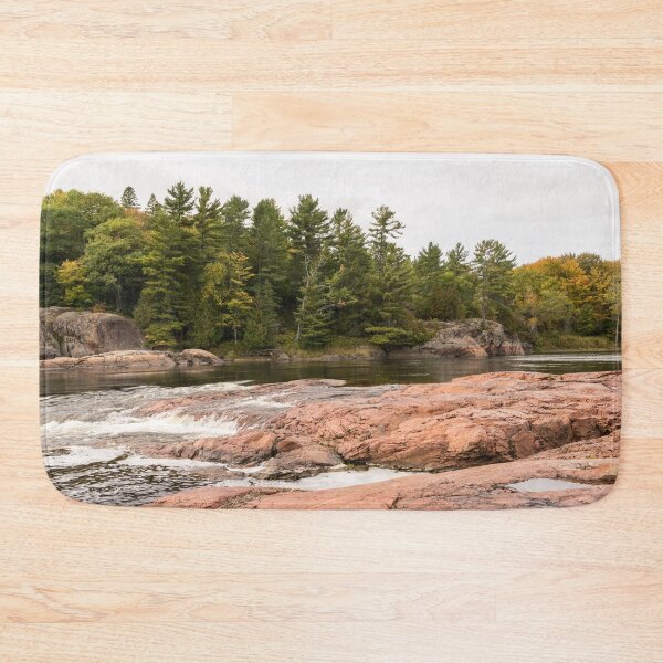 Item preview, Mississagi River Ecotherapy - Glorious Pink Granite Riverbed designed and sold by Georgia Mizuleva.