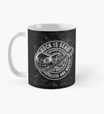 Rock is Dead Useless and Wasted Mug