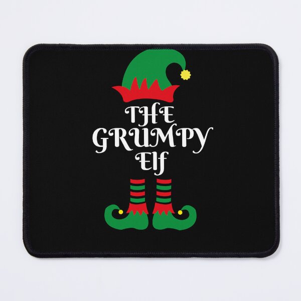 Item preview, The Grumpy Elf, Santa's Helper, Christmas Family Matching Pyjama designed and sold by Cheffsspecials.