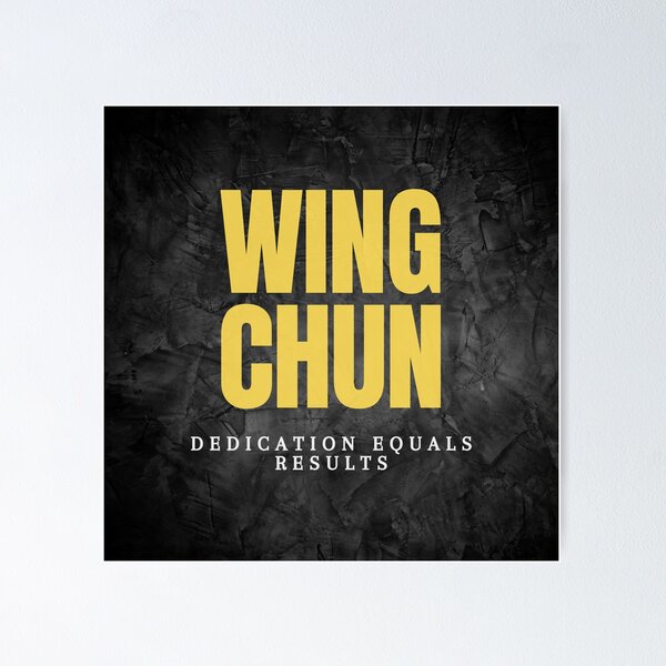 Item preview, Wing Chun Dedication  designed and sold by Rob-Ley-Academy.