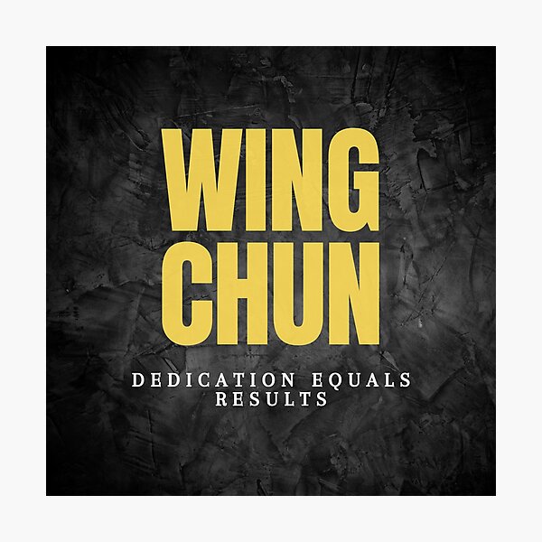 Item preview, Wing Chun Dedication  designed and sold by Rob-Ley-Academy.