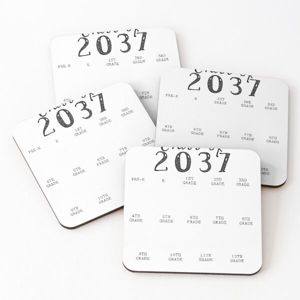 Item preview, Handprint Graduation Class of 2037 Grow With Me designed and sold by Merchking1.