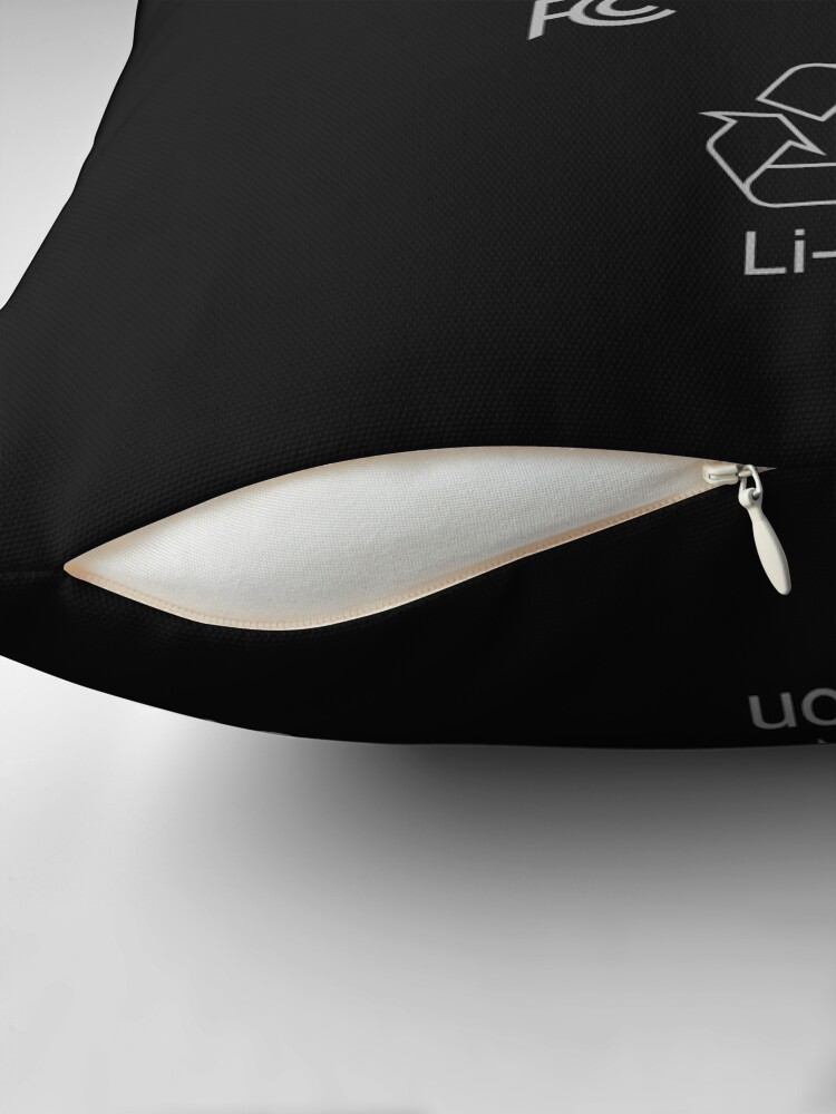 Thumbnail 2 of 4, Pillow, Lithium Ion Battery designed and sold by x64-Print.