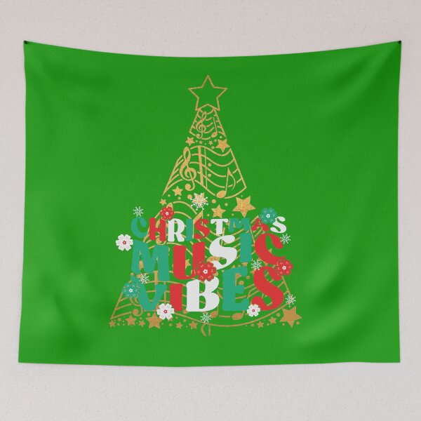 Item preview, Christmas Music Vibes  Christmas tree designed and sold by facePale.