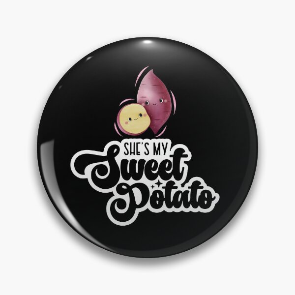 Item preview, She s my sweet potato i yam thanksgiving matching couple | Happy Thanksgiving matching couple sayings and quotes | gifts for thanksgiving matching couple designed and sold by ThanksVibe.