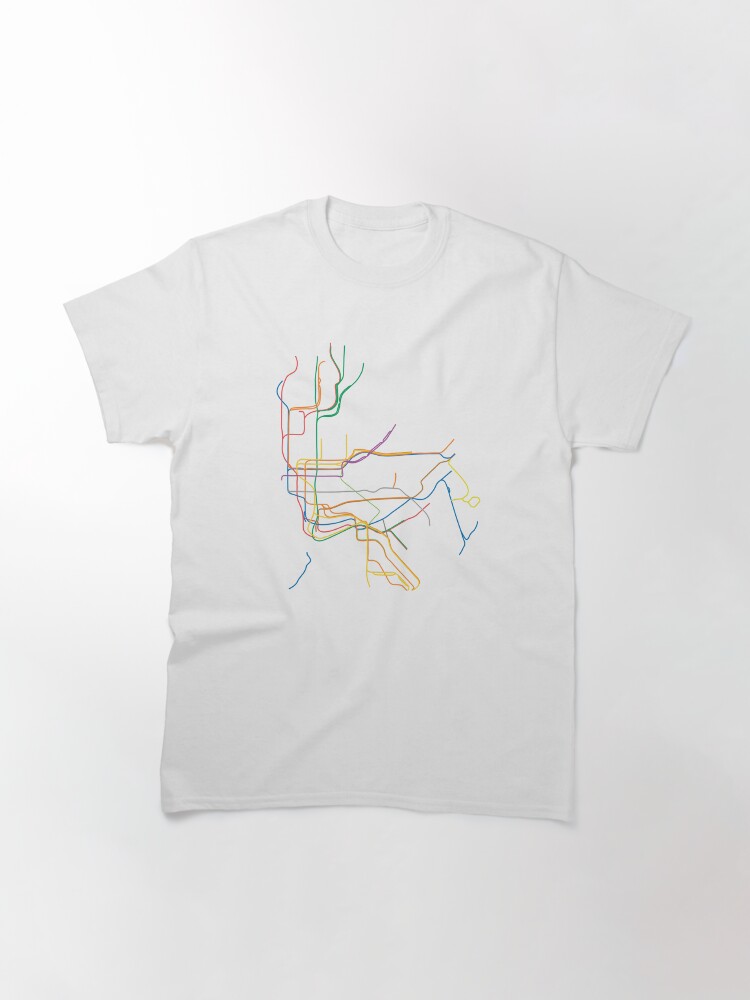 Alternate view of New York City Subway Classic T-Shirt
