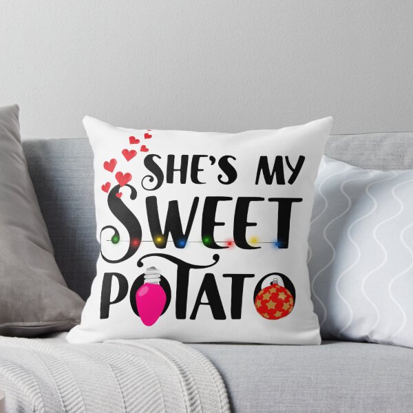 Item preview, She s my sweet potato i yam thanksgiving matching couple | Happy Thanksgiving matching couple sayings and quotes | gifts for thanksgiving matching couple designed and sold by ThanksVibe.