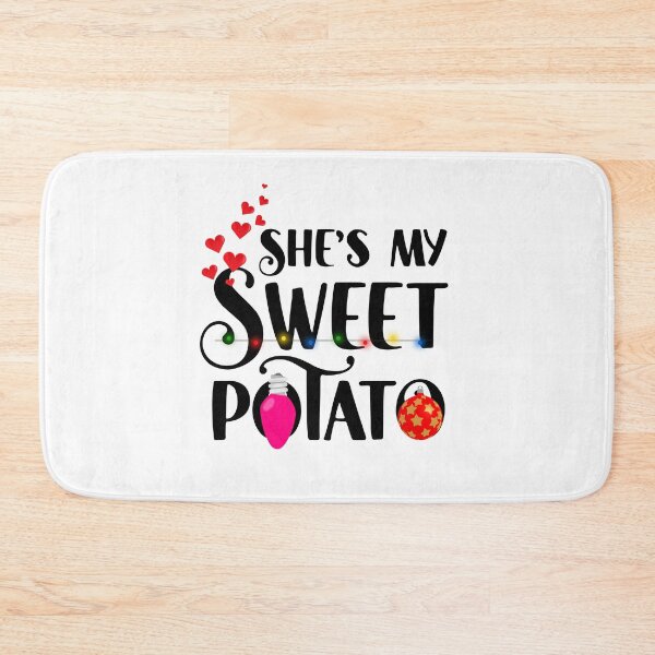 Item preview, She s my sweet potato i yam thanksgiving matching couple | Happy Thanksgiving matching couple sayings and quotes | gifts for thanksgiving matching couple designed and sold by ThanksVibe.