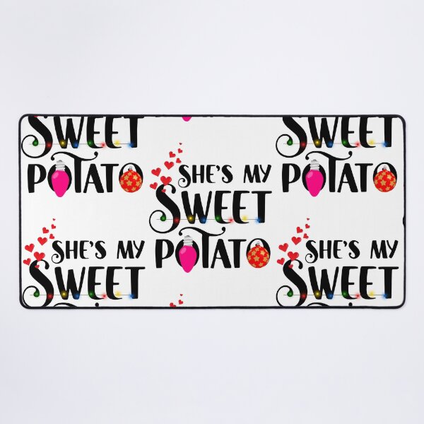 Item preview, She s my sweet potato i yam thanksgiving matching couple | Happy Thanksgiving matching couple sayings and quotes | gifts for thanksgiving matching couple designed and sold by ThanksVibe.