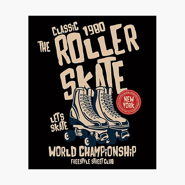 Item preview, Rollerskate World Championship 1980 designed and sold by Mark5ky.