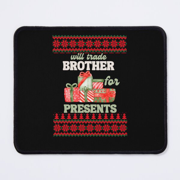 Item preview, Funny Christmas will trade brother for presents designed and sold by Lumia Creations.