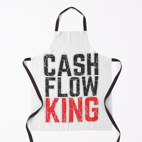 Item preview, CASH FLOW KING red 2 distressed  designed and sold by KingsManKind.