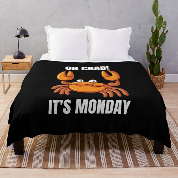 Item preview, Oh Crab It's Monday designed and sold by ProtonProject.