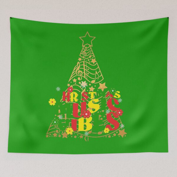 Item preview, Christmas Music Vibes  Christmas tree designed and sold by facePale.