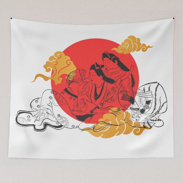 Item preview, Japanese art vintage designed and sold by Mirksaz-designs.
