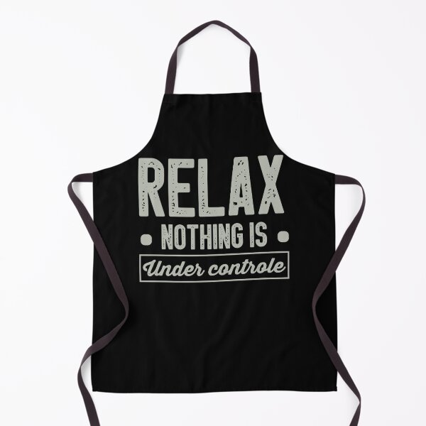 Item preview, Relax Nothing Is Under Control / Funny Sarcastic Gift Idea Colored Vintage / Gift for Christmas designed and sold by Chamssou.