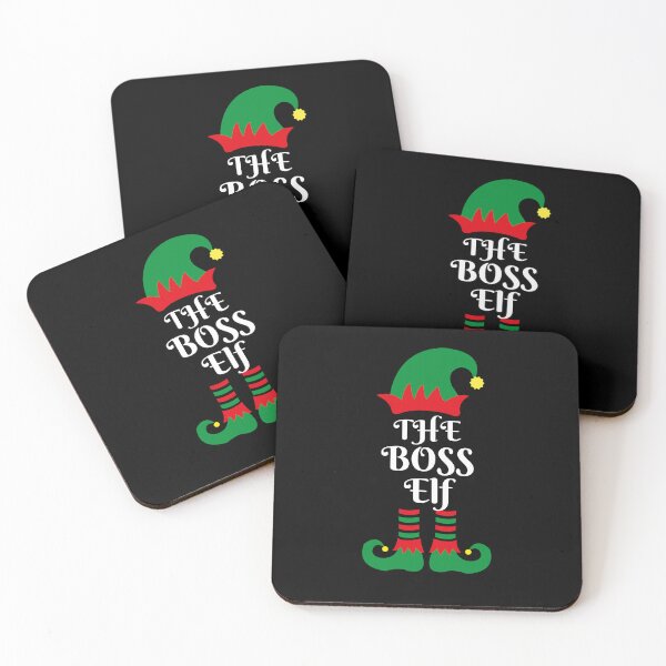Item preview, The Boss Elf, Santa's Helper, Christmas Family Matching Pyjama designed and sold by Cheffsspecials.