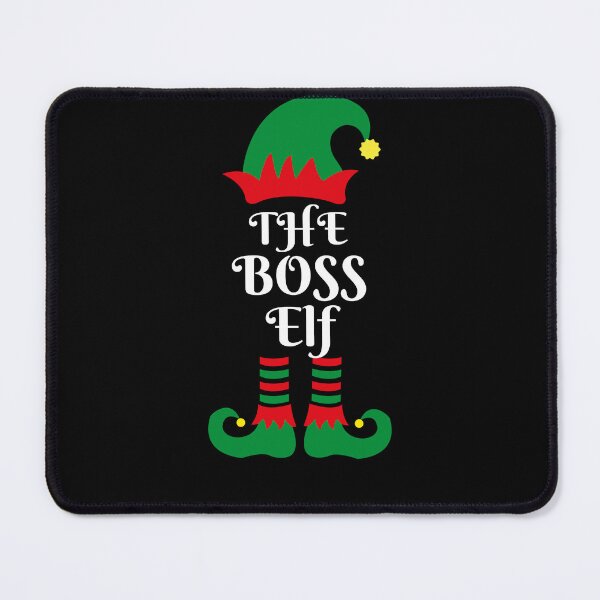 Item preview, The Boss Elf, Santa's Helper, Christmas Family Matching Pyjama designed and sold by Cheffsspecials.