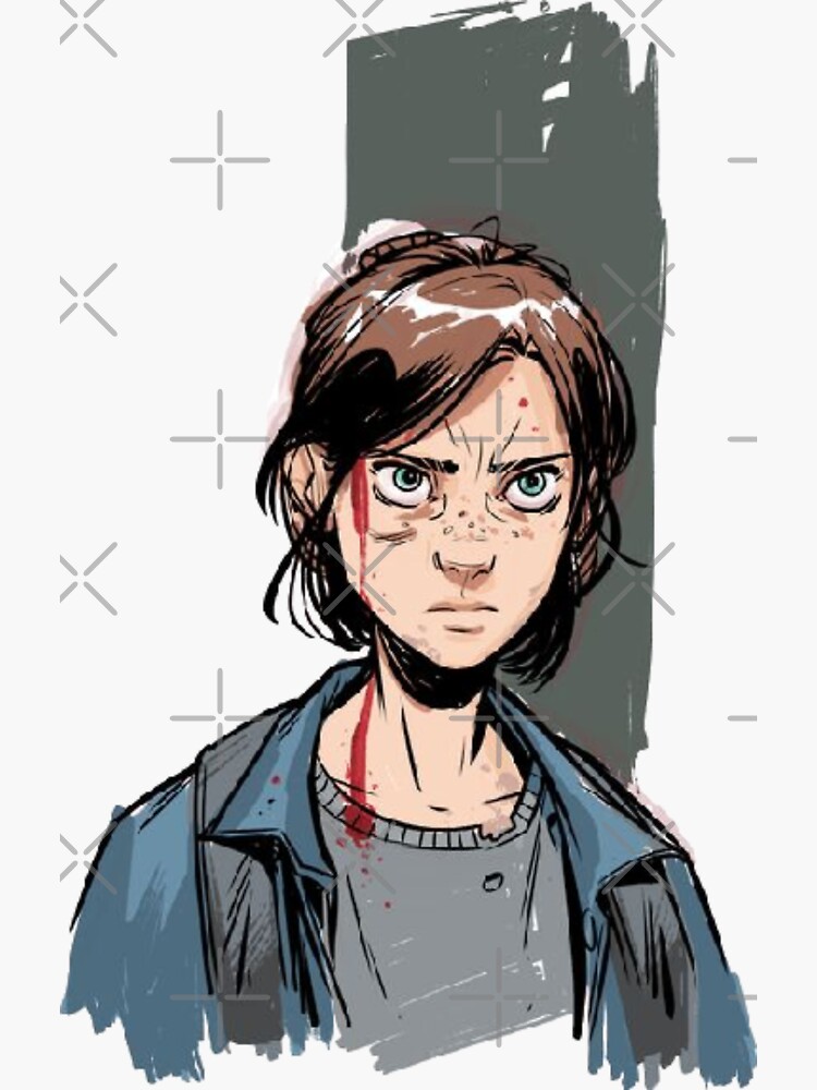Copy of Ellie - The Last Of Us 2 Sticker for Sale by AllAboutTlou