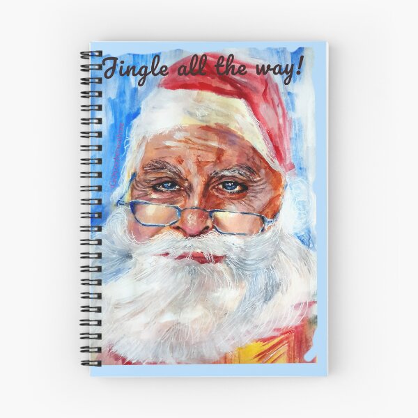 Artikelvorschau, Weihnachts-Sankt-Aquarellporträt entworfen und verkauft von drp24.