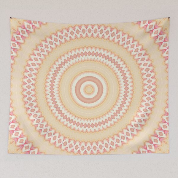 Item preview, Pastel Mandala Abstract Radial Symmetry Pattern Bohemian Aesthetic 4 of 10 designed and sold by Beachy.
