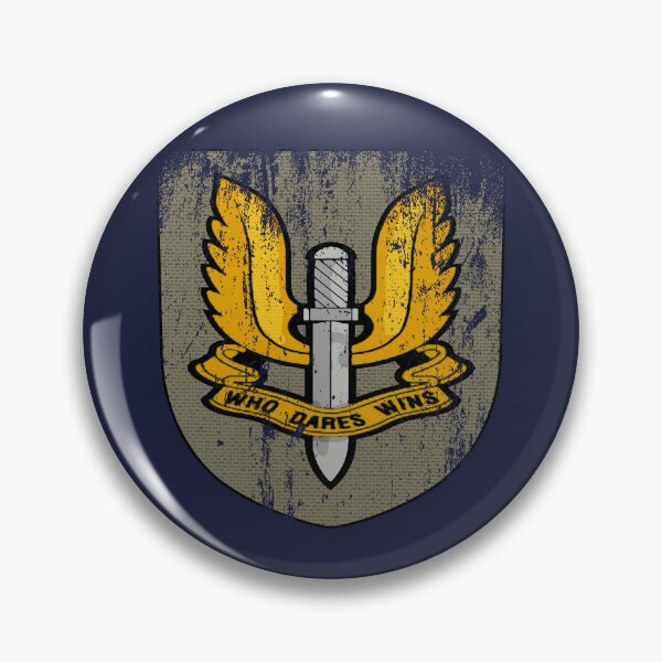 Artikelvorschau, SAS-Patch getragen, hellbraun entworfen und verkauft von Hammered Time.