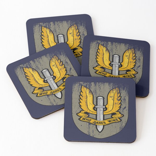 Item preview, SAS patch worn tan designed and sold by Hammered Time.