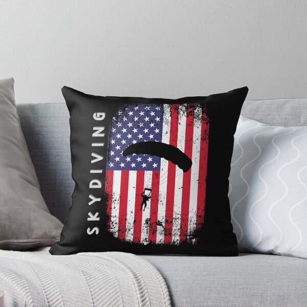 Item preview, Skydiving, American flag designed and sold by HarriPaloma.