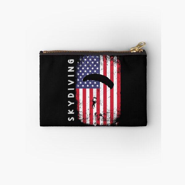 Item preview, Skydiving, American flag designed and sold by HarriPaloma.