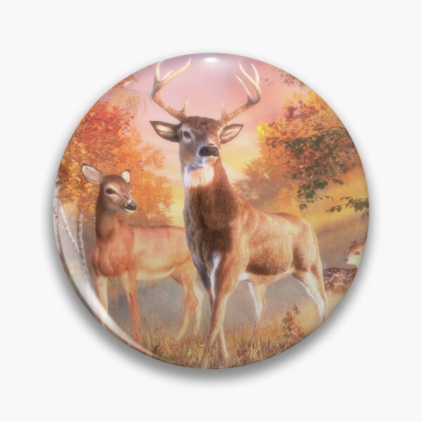Item preview, White tailed Deer Family designed and sold by DavidPenfound.