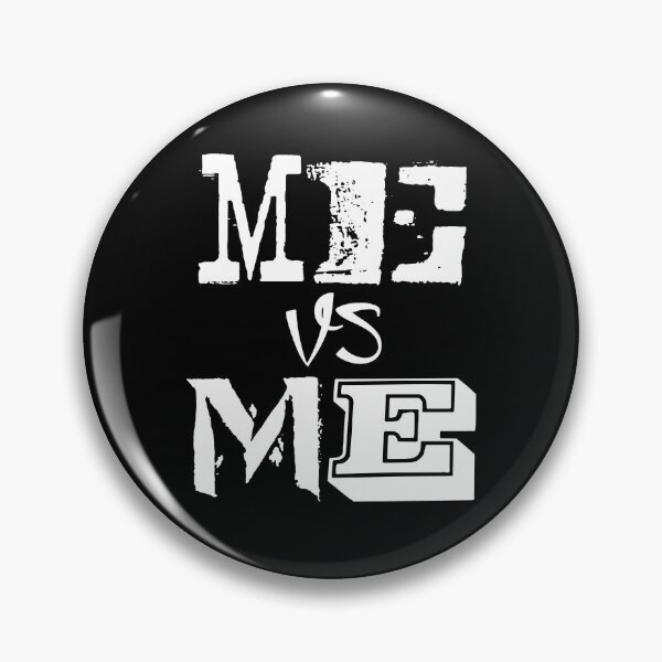 Item preview, Me vs Me | Mindset is everything designed and sold by Giovanni-c.