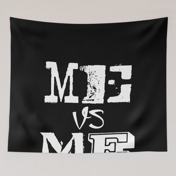 Item preview, Me vs Me | Mindset is everything designed and sold by Giovanni-c.