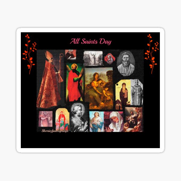 All Saints Day Sticker