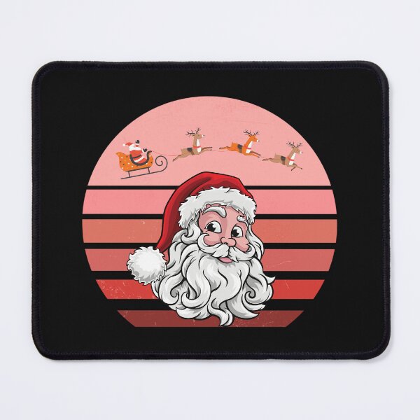 Item preview, Retro Vintage Pink Santa Claus designed and sold by Namphet.
