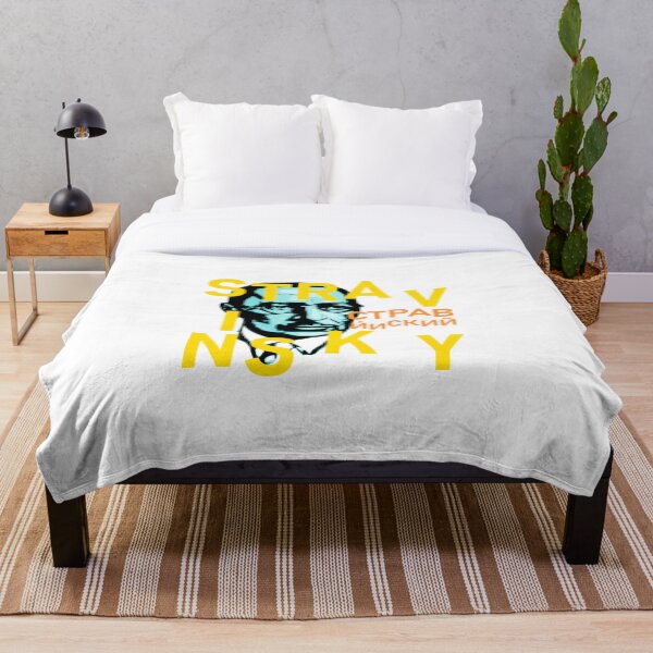 Item preview, Igor Stravinsky name  yellow/blue designed and sold by Burruchet.