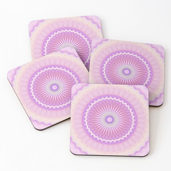 Item preview, Pastel Mandala Abstract Radial Symmetry Pattern Bohemian Aesthetic 5 of 10 designed and sold by Beachy.
