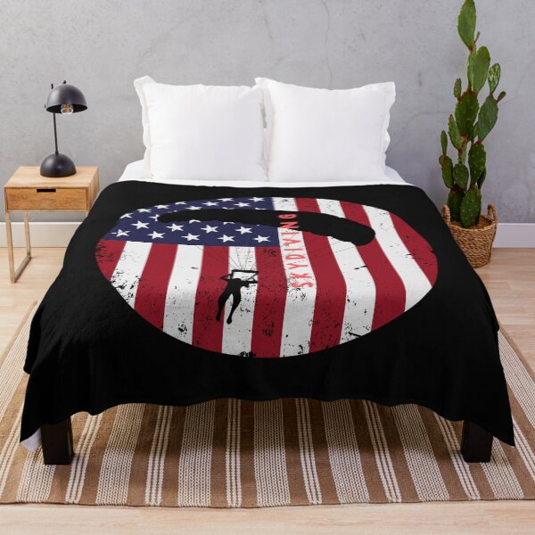 Item preview, Skydive, American flag designed and sold by HarriPaloma.