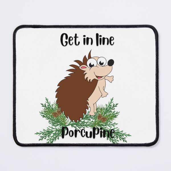 Item preview, Get in Line Porcupine designed and sold by derrslogcabin.