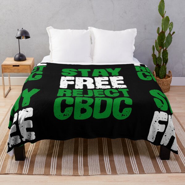 Item preview, Stay free reject cbdc, say no to cbdc, central bank digital currency, Britcoin designed and sold by Giovanni-c.
