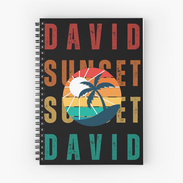 Artikelvorschau, DAVID-NAME: DAVID-SONNENUNTERGANG-STRAND-ENTWURF. entworfen und verkauft von AlexRelax.