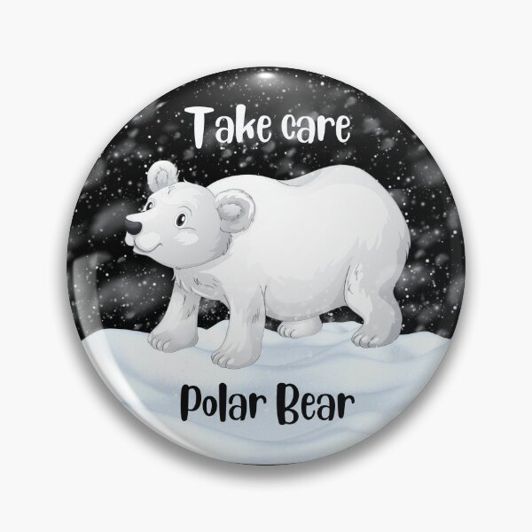 Item preview, Take Care Polar Bear designed and sold by derrslogcabin.