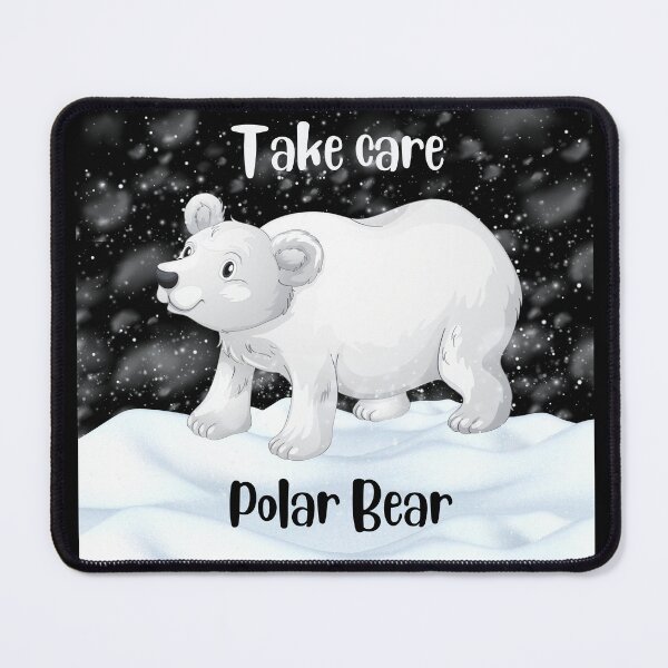 Item preview, Take Care Polar Bear designed and sold by derrslogcabin.