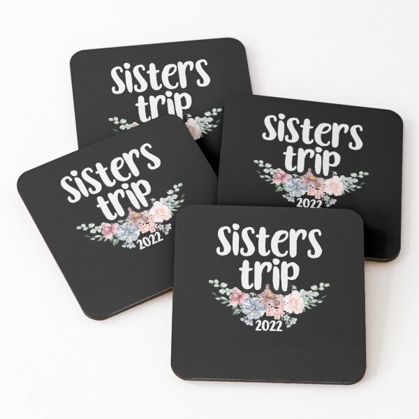 Item preview, Cute Floral Sisters Trip 2022 for Weekend Travel Lovers / Christmas Gift Idea designed and sold by Chamssou.
