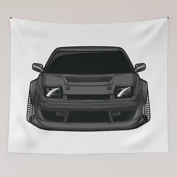 Item preview, Front 180sx (Black) designed and sold by pjrstudio.