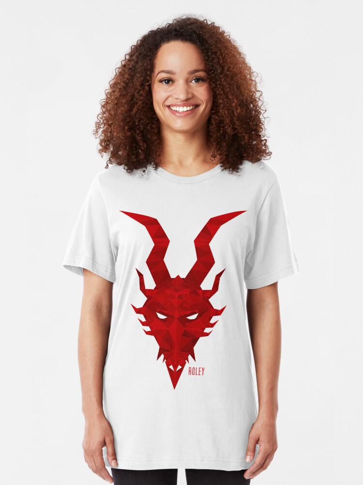 Alternate view of Red Dragon Slim Fit T-Shirt